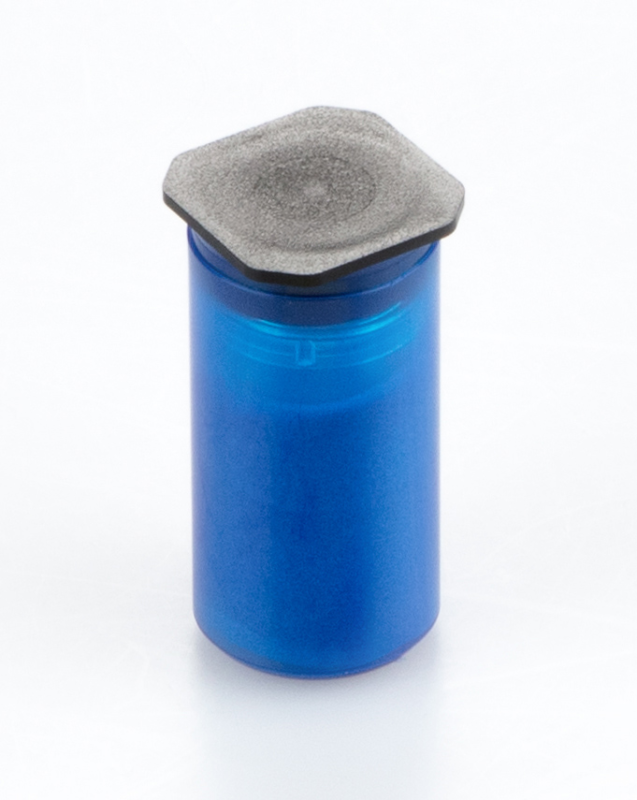 Valigetta in plastica per campioni E1 - M2,  1 mg - 500 mg