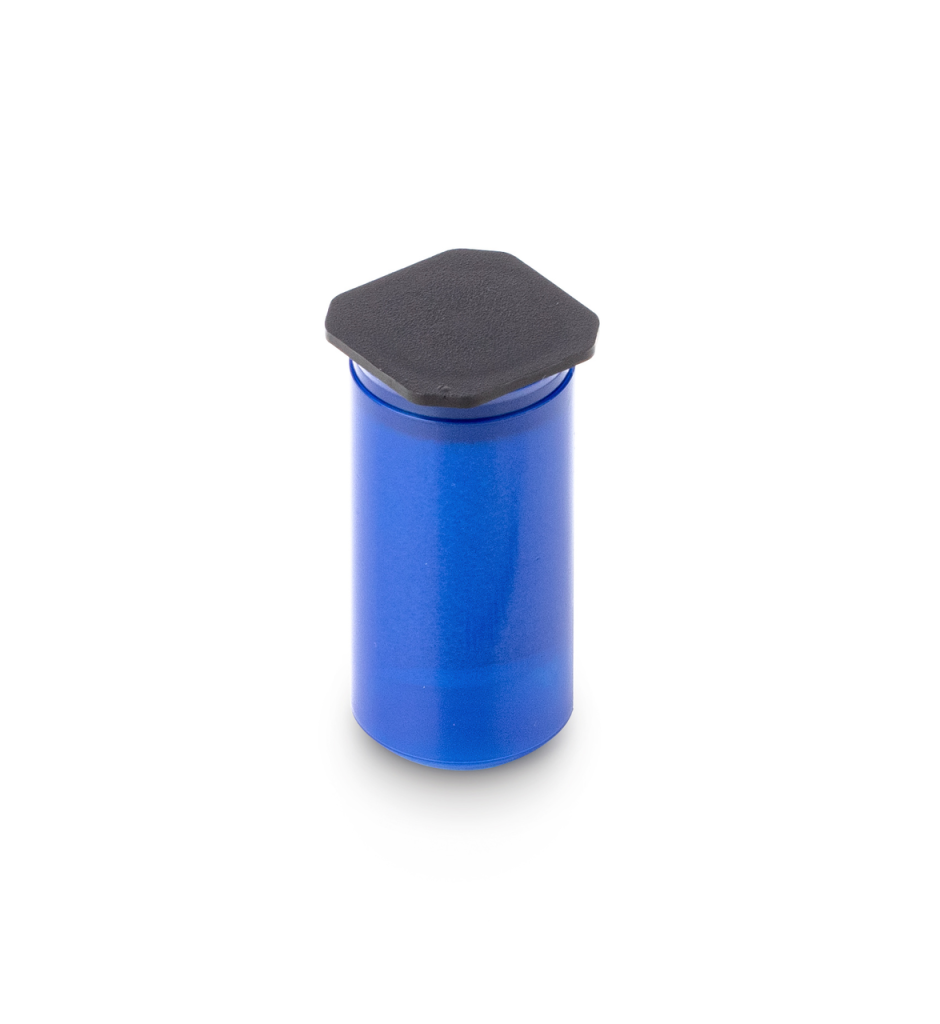 Valigetta in plastica per campioni F1 - M3,  1 g - 5 g