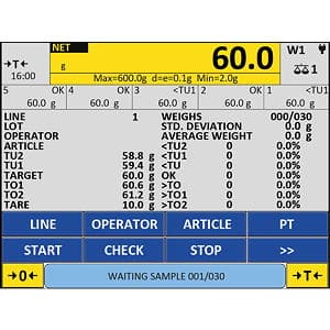 Programma per controllo statistico preconfezionati AF04 per 3590ET