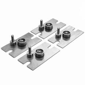 Kit snodi sferici INOX per fissaggio piattaforme FL