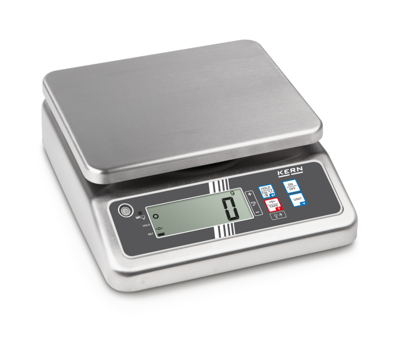 Bilancia da tavolo in acciaio inox KERN FOB 10K-3LM