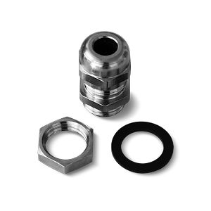 Set 10 pressacavi metallici PG7 per indicatori ATEX