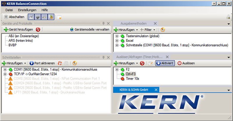 BalanceConnection Pro KERN SCD-4.0-PRO