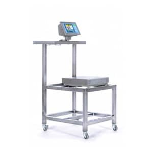 Carrello alto INOX x piattaforme 500 mm x 600 mm o 600 mm x 600 mm