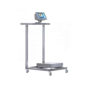 Carrello basso INOX x piattaforme 500 mm x 600 mm o 600 mm x 600 mm