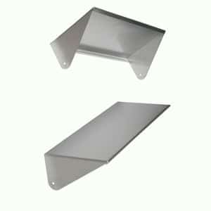 Visiera in acciaio INOX solidale per DGT100